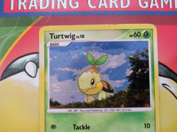 Turtwig 103/130 Cosmos Holo Diamond & Pearl Pokemon Card - Swirl - Image 3