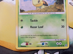 Turtwig 103/130 Cosmos Holo Diamond & Pearl Pokemon Card - Swirl - Image 4
