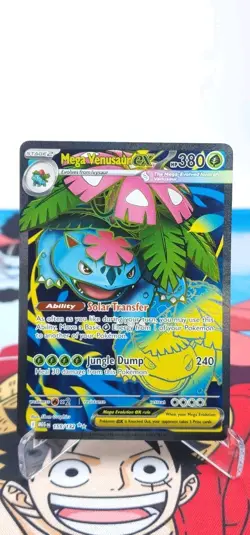 Mega Venusaur EX 155/132 Mega Evolution ENGLISH Pokemon TCG Card 2 - Image 1