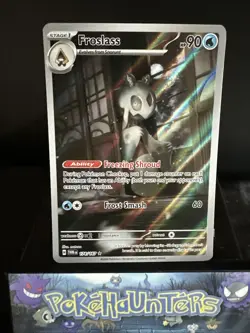 Pokemon Card Froslass 174/167 Illustration Rare Twilight Masquerade NM - Image 1