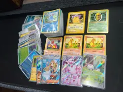 Huge Pokemon Card Collection Lot Full Arts Sir Holos TCG More Vintage Wotc - Image 1