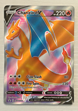 Charizard V SWSH050 SWSH: Sword & Shield Promo Cards Holo NM/Near Mint - Image 2