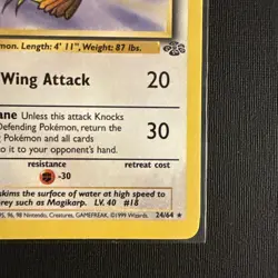 Pidgeot 24/64 Jungle Rare Non-Holo Vintage Pokemon TCG Card NM - Image 4
