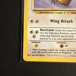 Pidgeot 24/64 Jungle Rare Non-Holo Vintage Pokemon TCG Card NM - Image 5