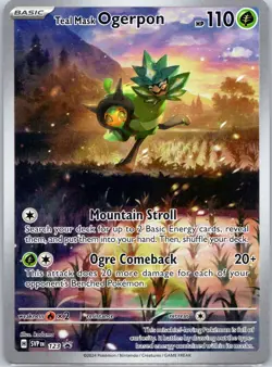 Teal Mask Ogerpon - Holo SV: Scarlet & Violet Promo Cards #123 NM - Image 1