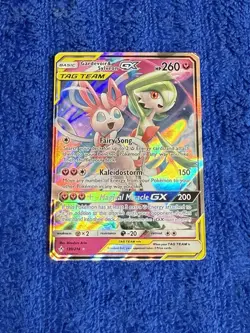 Gardevoir and Sylveon GX Tag Team LP 130/214 Unbroken Bonds Pokemon TCG Card - Image 1