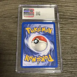 Rockets Moltres 12/132 Gym Heroes Holo Rare Pokemon Card CGC 9 Graded - Image 2