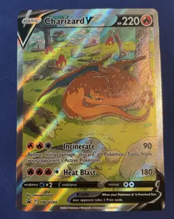 Charizard V SWSH260 SWSH: Sword & Shield Promo Cards Holo Black Star Promo: NM - Image 1