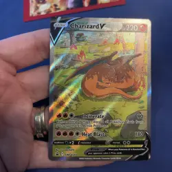 Charizard V SWSH260 SWSH: Sword & Shield Promo Cards Holo Black Star Promo: NM - Image 2