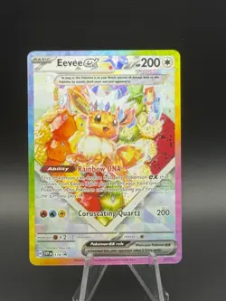 Prismatic Evolutions Eevee EX 174 Promo Card Super Premium Collection - Image 1