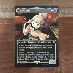 Tataru Taru (Borderless) (Chocobo Track Foil) Commander: Final Fantasy 0466 MTG - Image 1