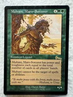 MTG - Multani, Maro-Sorcerer - Urza's Legacy - NM - Never Played - Free Shipping - Image 1