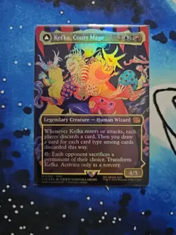 Kefka, Court Mage (0322) (Borderless) Final Fantasy Foil - Image 1