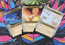 Sol Ring Arcane Signet Swiftfoot Boots NM Showcase MTG Avatar The Last Airbender - Image 1