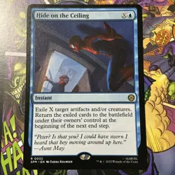 Magic The Gathering - Spider Man - Hide on the Ceiling - RARE - 0032 Regular - Image 1