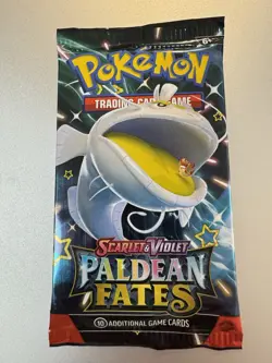 Pokemon TCG Paldean Fates 11x Booster Packs (Sealed) Random Art - Image 1