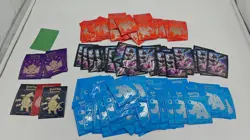 Lot of Around 190 Pokemon Card Sleeves ❗Older Sets Mega Evolutions❗ - Image 1