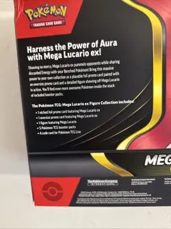 Pokemon TCG Mega Lucario ex Premium Figure Collection Box Factory Sealed NEW - Image 4