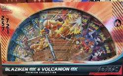 Pokemon TCG Blaziken ex & Volcanion ex Premium Collection SEALED - Exclusive! - Image 1