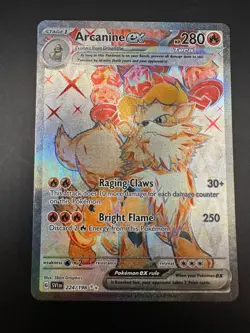 Pokemon TCG: Arcanine ex - 224/198 - SV01: Scarlet & Violet Base Set - Image 1