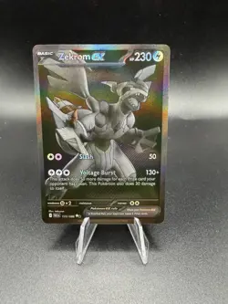 Zekrom EX 172/086 Rare Pokemon TCG Black Bolt AV Near Mint CA3 - Image 1
