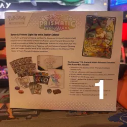 Pokemon Prismatic Evolutions ETB Elite Trainer Box Factory Sealed - DG Exclusive - Image 2