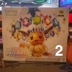 Pokemon Prismatic Evolutions ETB Elite Trainer Box Factory Sealed - DG Exclusive - Image 5