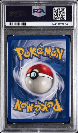 1999 POKEMON FOSSIL #60 GAMBLER PSA 10 - Image 2