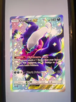 Darkrai EX Shiny, Pokemon TCG Pocket, English, Deluxe Pack Ex set, Digital - Image 1