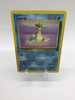 VINTAGE POKEMON Pokemon Lapras Fossil 25/62 1999 Non-Holo Rare WOTC LP - Image 1