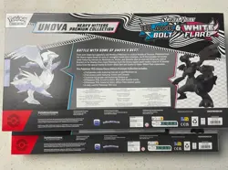 Pokemon TCG Black Bolt White Flare Unova Heavy Hitters Premium Collection Lot 2x - Image 2
