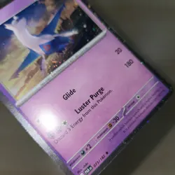 FULL WHOLE SWIRL 🌀 BLEED ERROR Latios 073/182 Promo Cosmos Holo Pokemon - Image 2