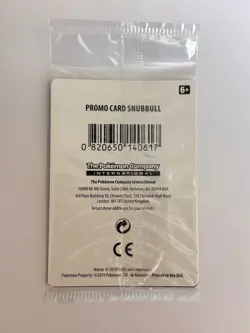 Pokemon Sealed Holo Detective Pikachu Snubbull Promo SM200 From GameStop New - Image 2