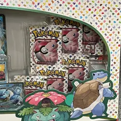 POKEMON S & V 151 Blooming Waters Premium Collection Box, Sealed Box is Worn - Image 4