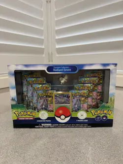 Pokemon TCG: Pokemon GO Premium Collection Radiant Eevee BRAND NEW SEALED - Image 1
