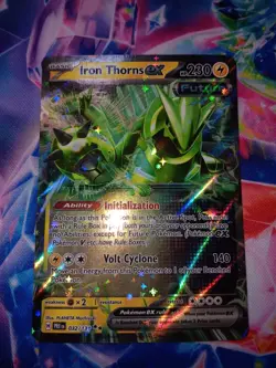 Pokemon TCG Prismatic Evolutions Iron Thorns EX 32/131 - Image 2
