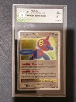 Pokemon Porygon-Z Lv.X Majestic Dawn Ultra Rare #100 GRAAD 8 NO PSA 9 - Image 1