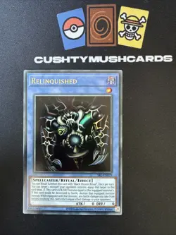 YUGIOH RELINQUISHED ULTRA RARE SRL-EN029 25TH ANNIVERSARY SPELL RULER - Image 1