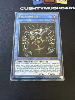 YUGIOH RELINQUISHED ULTRA RARE SRL-EN029 25TH ANNIVERSARY SPELL RULER - Image 2