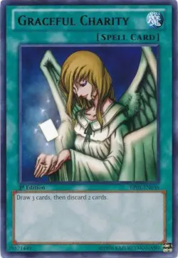 1x (LP) Graceful Charity - BP01-EN036 - Rare - 1st Edition YuGiOh - Image 1
