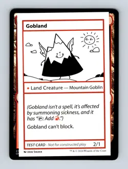 Gobland Mystery Booster 2 Playtest Cards Non-Foil MTG NM - Image 1