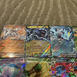 Black Bolt White Flare ex Lot Complete Set of 12 Cards FRESH PULLS - Image 2