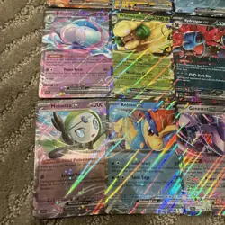 Black Bolt White Flare ex Lot Complete Set of 12 Cards FRESH PULLS - Image 4