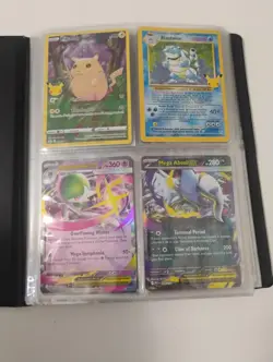 Pokemon Promo/Full Art/Mega Evolution/Illustration Rare Binder Collection Cards - Image 2
