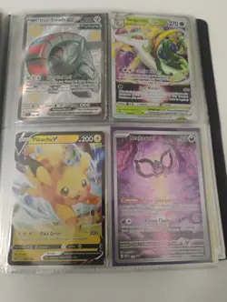 Pokemon Promo/Full Art/Mega Evolution/Illustration Rare Binder Collection Cards - Image 5