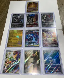 Modern Pokemon 10 Card Lot - Lugia V , Gold Mega Gardevoir, 151, Arceus - Image 1