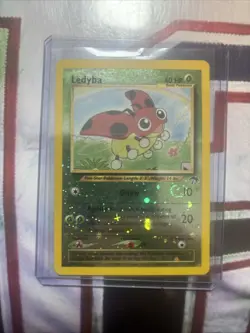 Pokemon TCG Ledyba Southern Islands 7 Reverse Holo Promo Card - Image 1