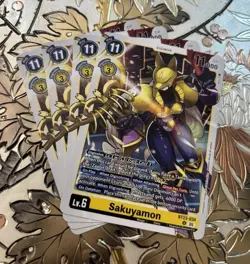Digimon Card Game Playset Sakuyamon BT23-034 U Hackers' Slumber - Image 1