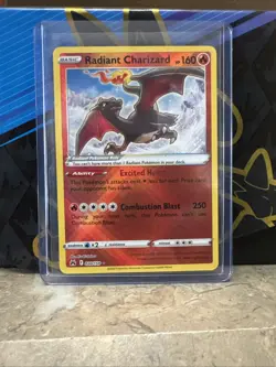 Pokemon TCG Radiant Charizard Crown Zenith Holo Ultra Rare Card 020/159 - Image 1
