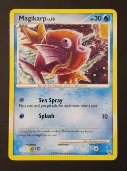 Magikarp 65/100 Pokemon Card 2008 Pokemon NM Near Mint - Image 1